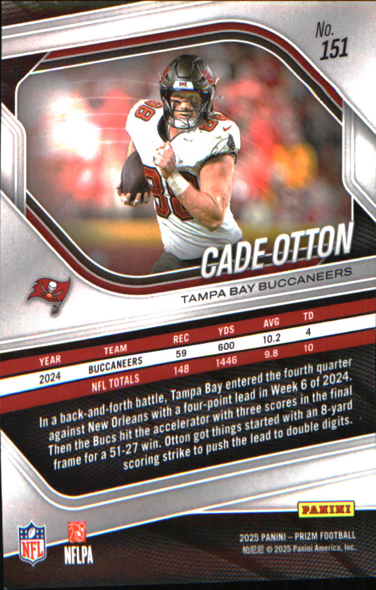 2025 Panini Prizm #151 Cade Otton - Veteran Sports Cards FL