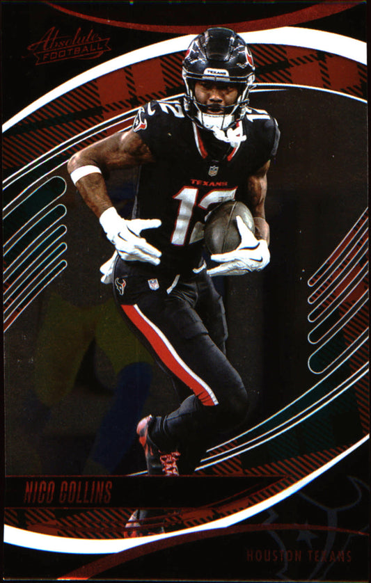 2025 Panini Absolute Countdown Calendar #87 Nico Collins - Veteran Sports Cards FL