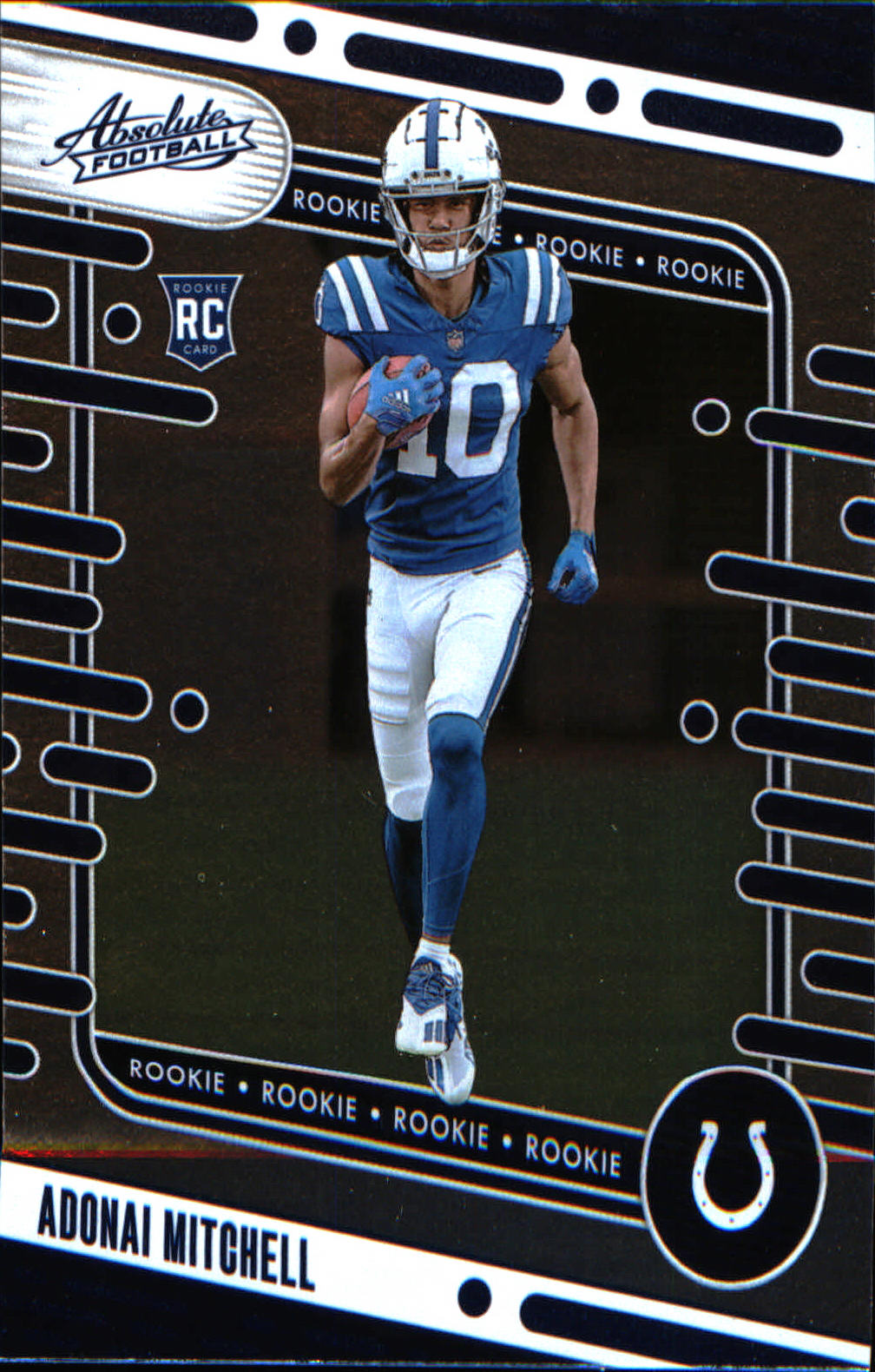 2024 Panini Absolute Blue #151 Adonai Mitchell - Veteran Sports Cards FL