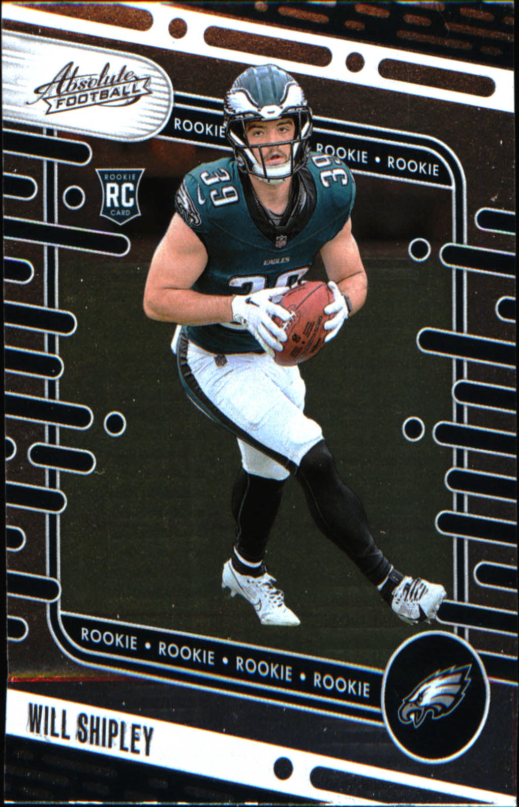 2024 Panini Absolute Retail #187 Will Shipley Rookie Rookie - Veteran Sports Cards FL