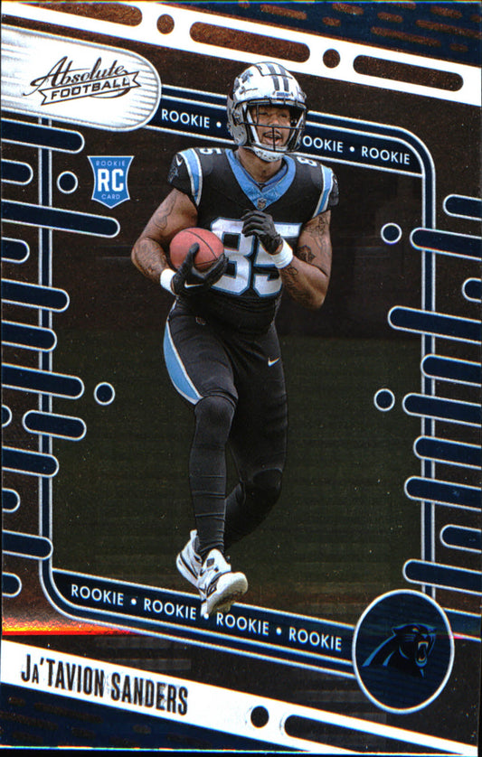2024 Panini Absolute Retail #177 Ja'Tavion Sanders Rookie Rookie - Veteran Sports Cards FL