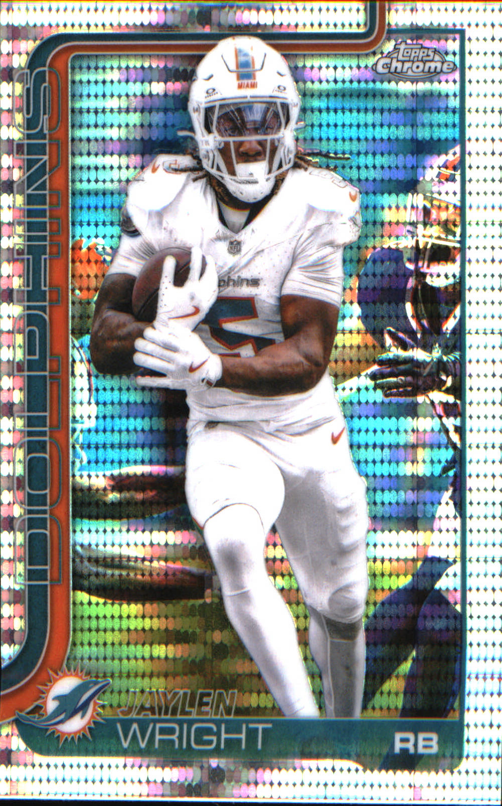 2025 Topps Chrome Pulsar Refractor #190 Jaylen Wright - Veteran Sports Cards FL