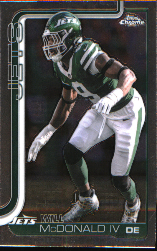 2025 Topps Chrome #241 Will McDonald IV - Veteran Sports Cards FL