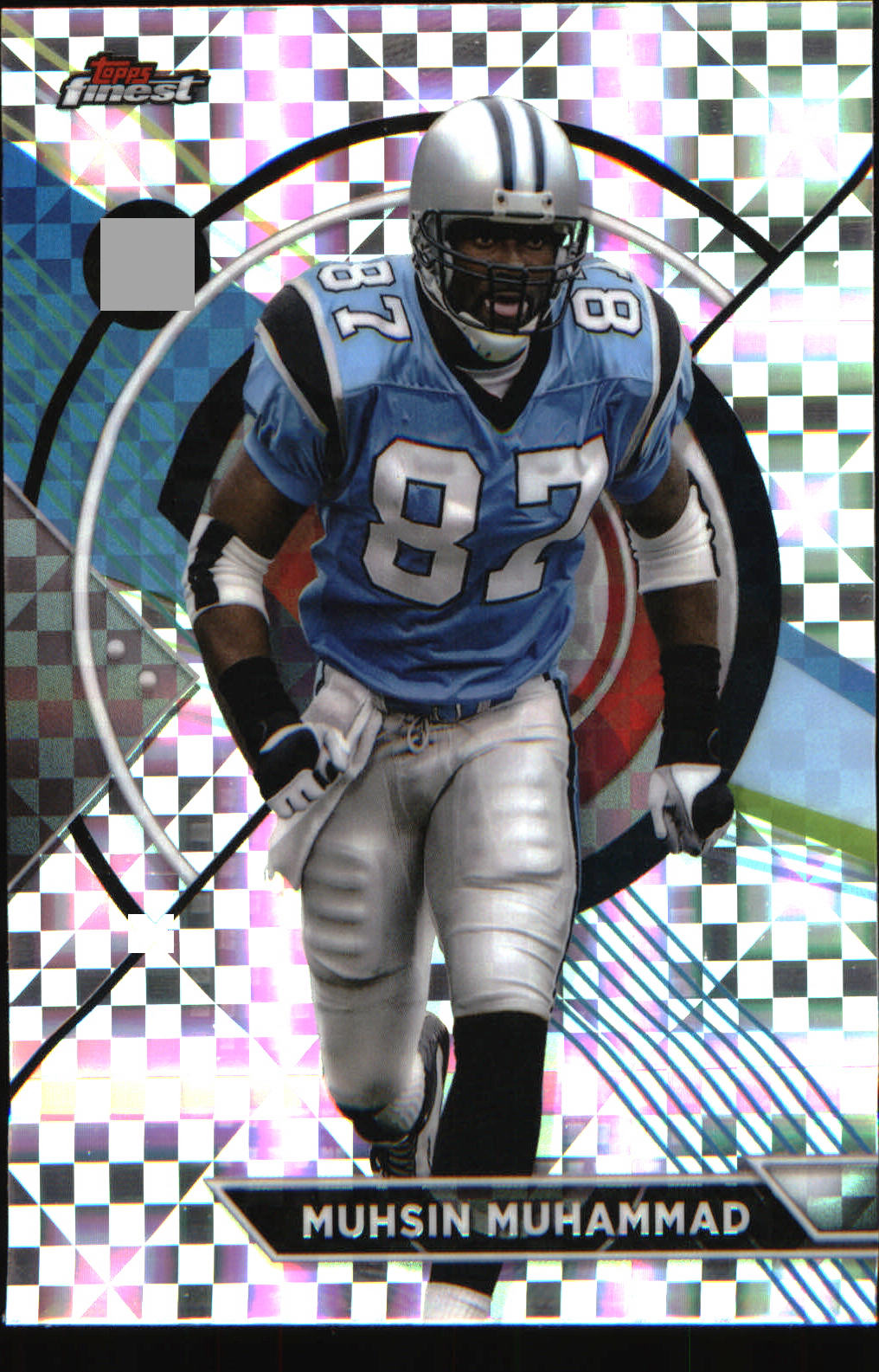 2023 Topps Composite Finest Checkerboard Refractor #164 Muhsin Muhammad - Veteran Sports Cards FL