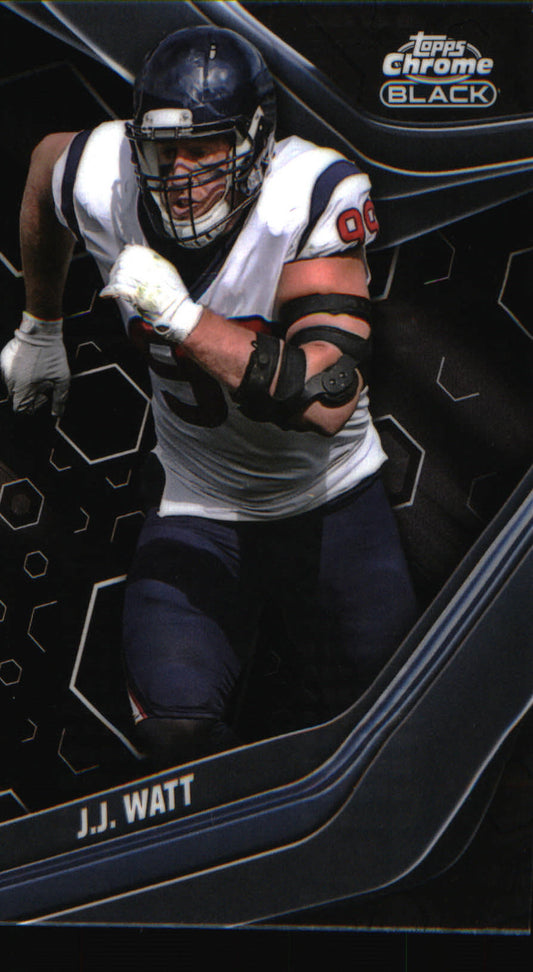 2023 Topps Composite Chrome Black #121 J.J. Watt - Veteran Sports Cards FL
