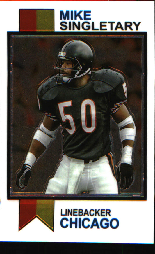 2023 Topps Composite 1973 Topps football #1973-5 Mike Singletary - Veteran Sports Cards FL