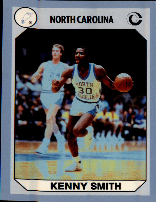 1990-91 Collegiate Collection North Carolina Tar Heels #16 Kenny Smith - Veteran Sports Cards FL