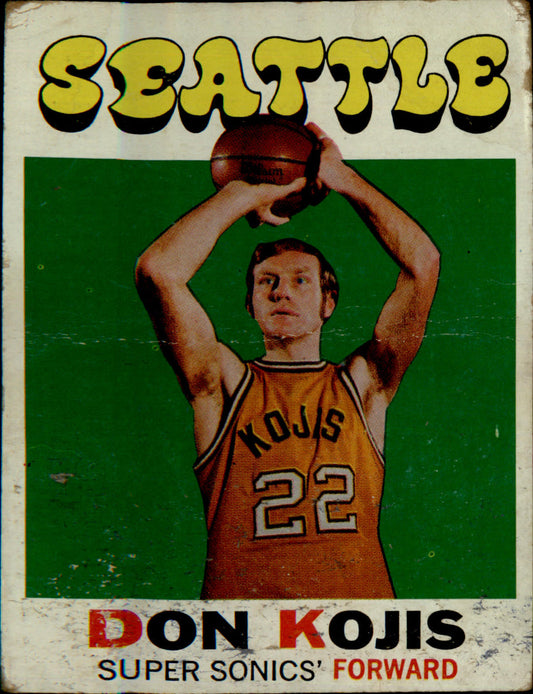 1971-72 Topps #64 Don Kojis - Veteran Sports Cards FL