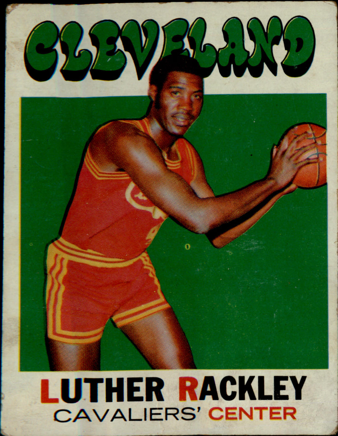 1971-72 Topps #88 Luther Rackley - Veteran Sports Cards FL
