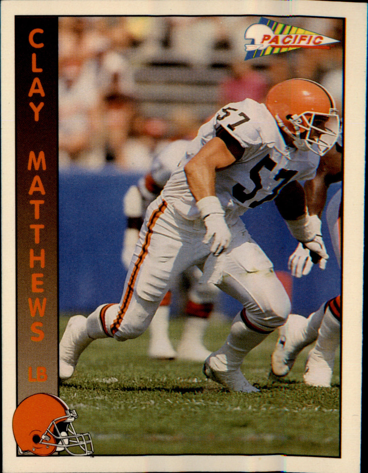 1992 Pacific #60 Clay Matthews - Veteran Sports Cards FL