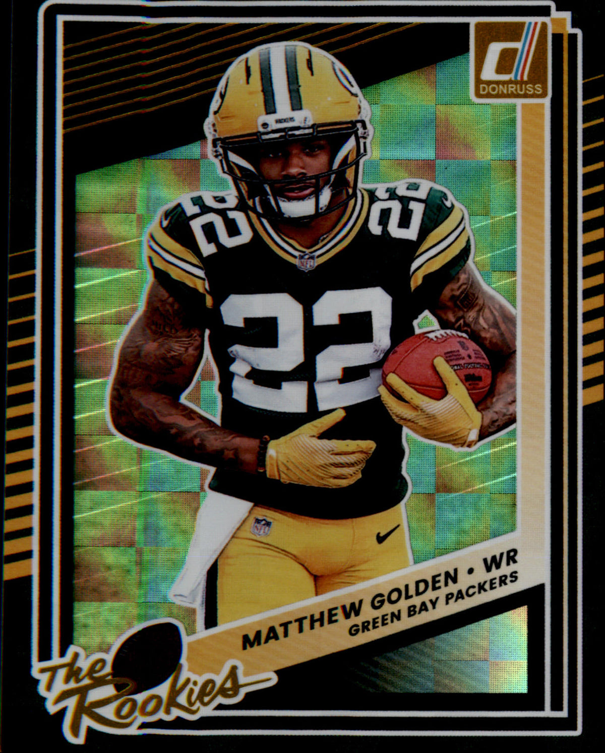 2025 Donruss The Rookies #18 Matthew Golden - Veteran Sports Cards FL