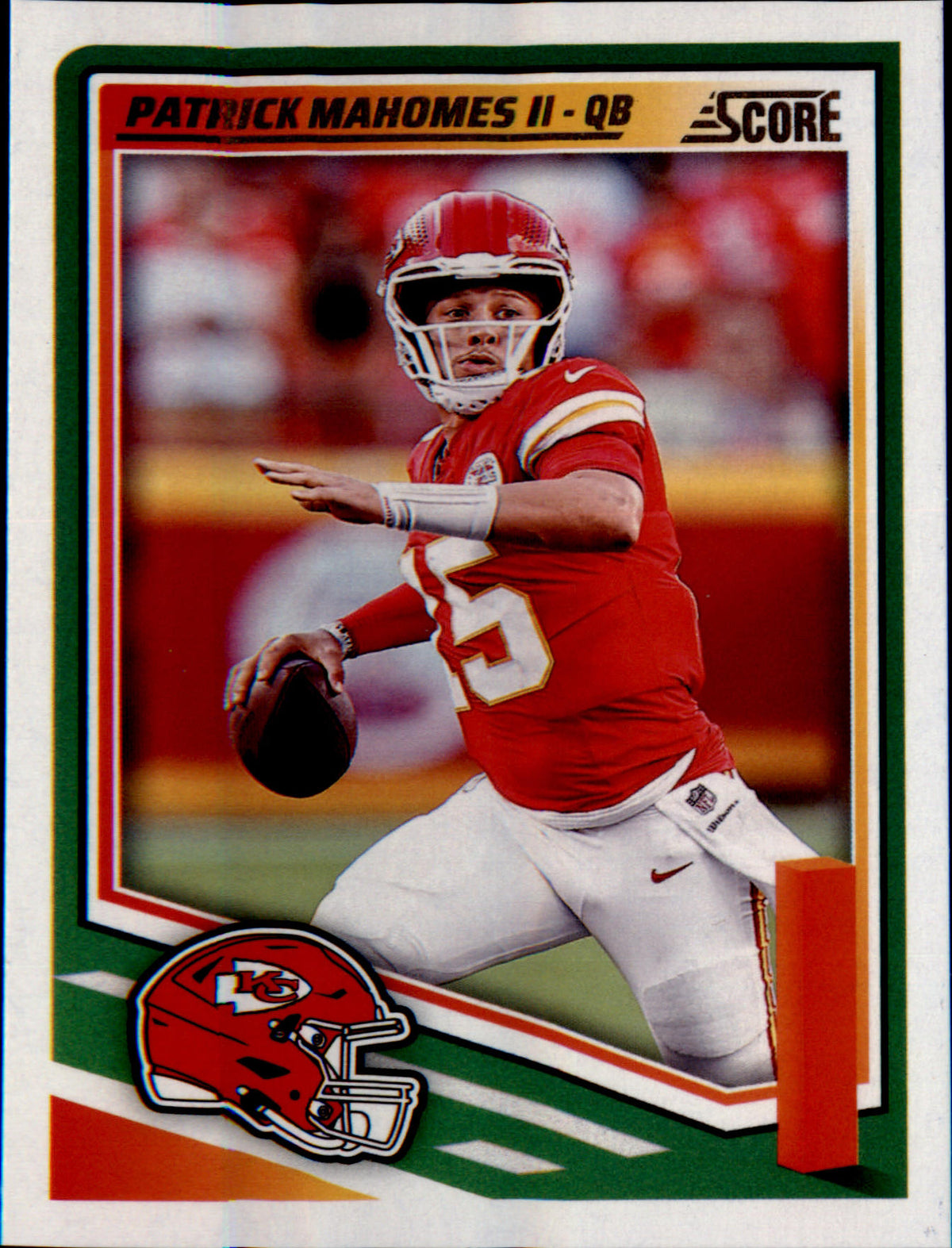 2025 Score #100 Patrick Mahomes II - Veteran Sports Cards FL