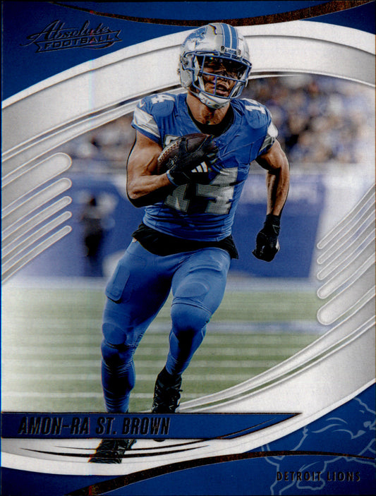 2025 Panini Absolute #45 Amon-Ra St. Brown - Veteran Sports Cards FL