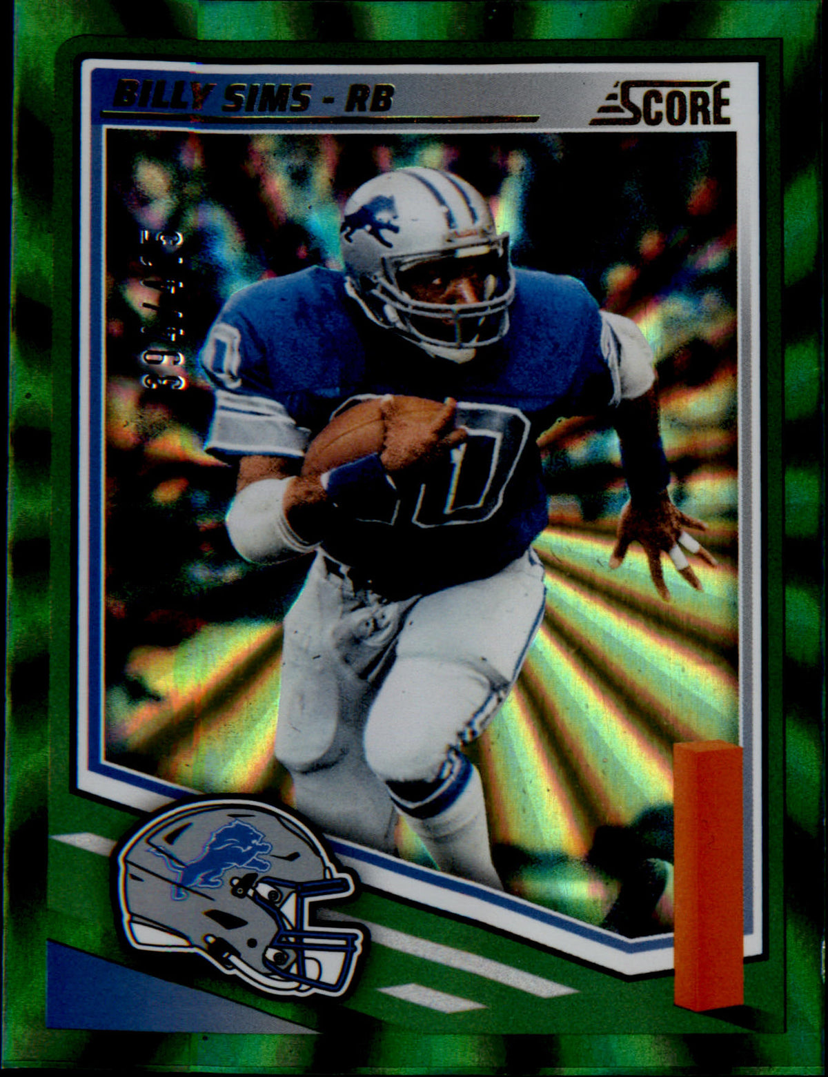 2025 Score Spokes #233 Billy Sims SN #/415 - Veteran Sports Cards FL
