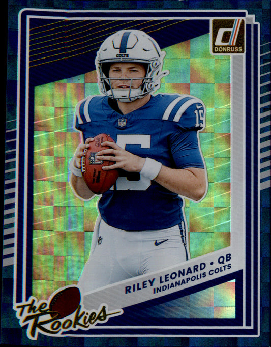 2025 Donruss The Rookies #28 Riley Leonard - Veteran Sports Cards FL