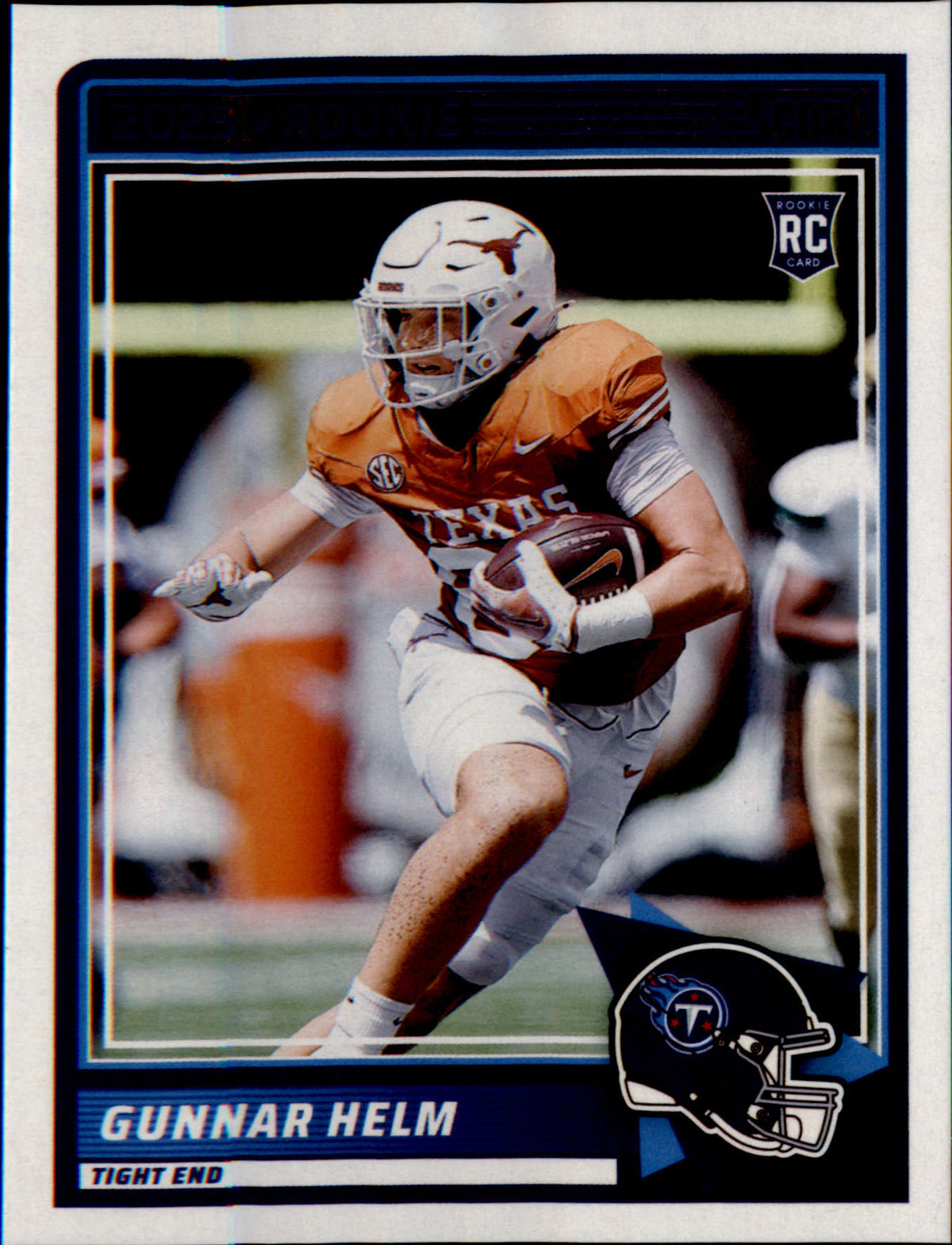 2025 Score #99 Gunnar Helm Rookie Rookie - Veteran Sports Cards FL