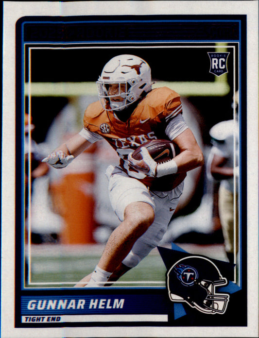 2025 Score #99 Gunnar Helm Rookie Rookie - Veteran Sports Cards FL