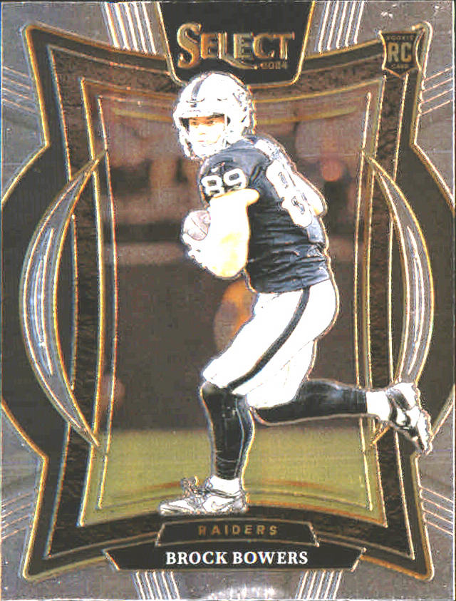 2024 Panini Select Silver Prizm #31 Brock Bowers Rookie Rookie - Veteran Sports Cards FL