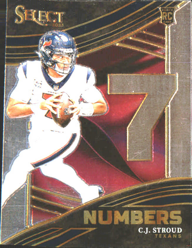 2023 Panini Select Numbers #NMB-CST C.J. Stroud - Veteran Sports Cards FL