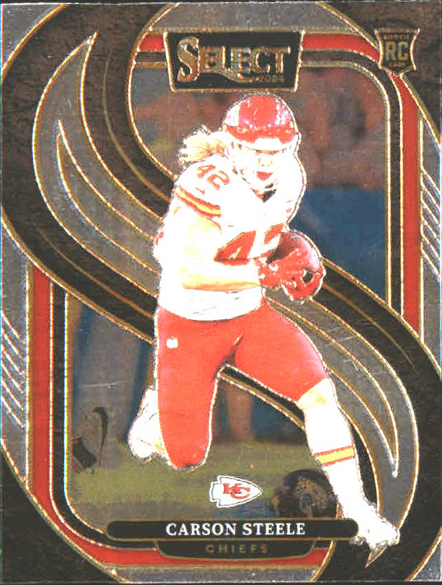 2024 Panini Select #142 Carson Steele Rookie Rookie - Veteran Sports Cards FL