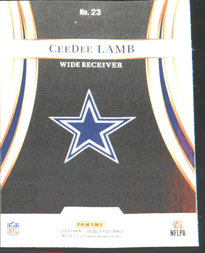 2024 Panini Select Turbocharged #23 CeeDee Lamb - Veteran Sports Cards FL