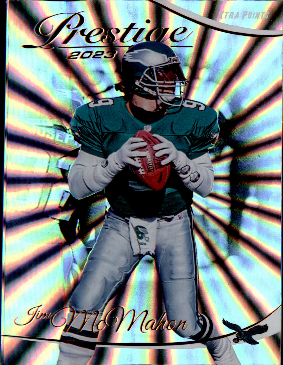 2023 Panini Prestige Xtra Points Galaxy #240 Jim McMahon - Veteran Sports Cards FL