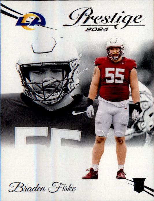 2024 Panini Prestige #326 Braden Fiske Rookie Rookie - Veteran Sports Cards FL