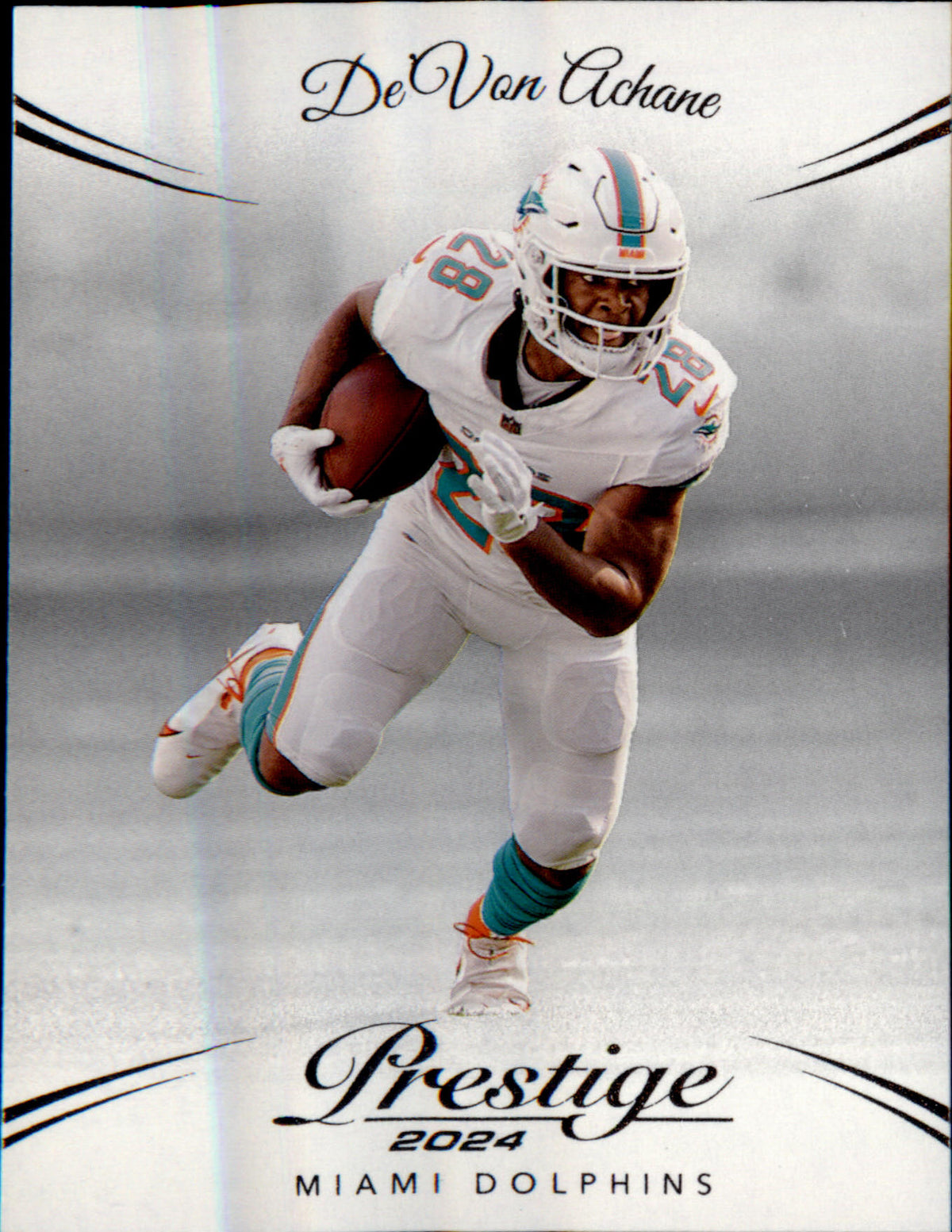 2024 Panini Prestige #186 De'Von Achane - Veteran Sports Cards FL