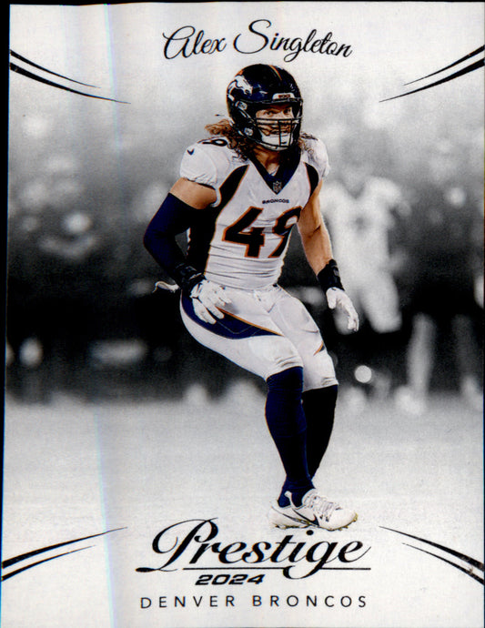 2024 Panini Prestige #90 Alex Singleton - Veteran Sports Cards FL