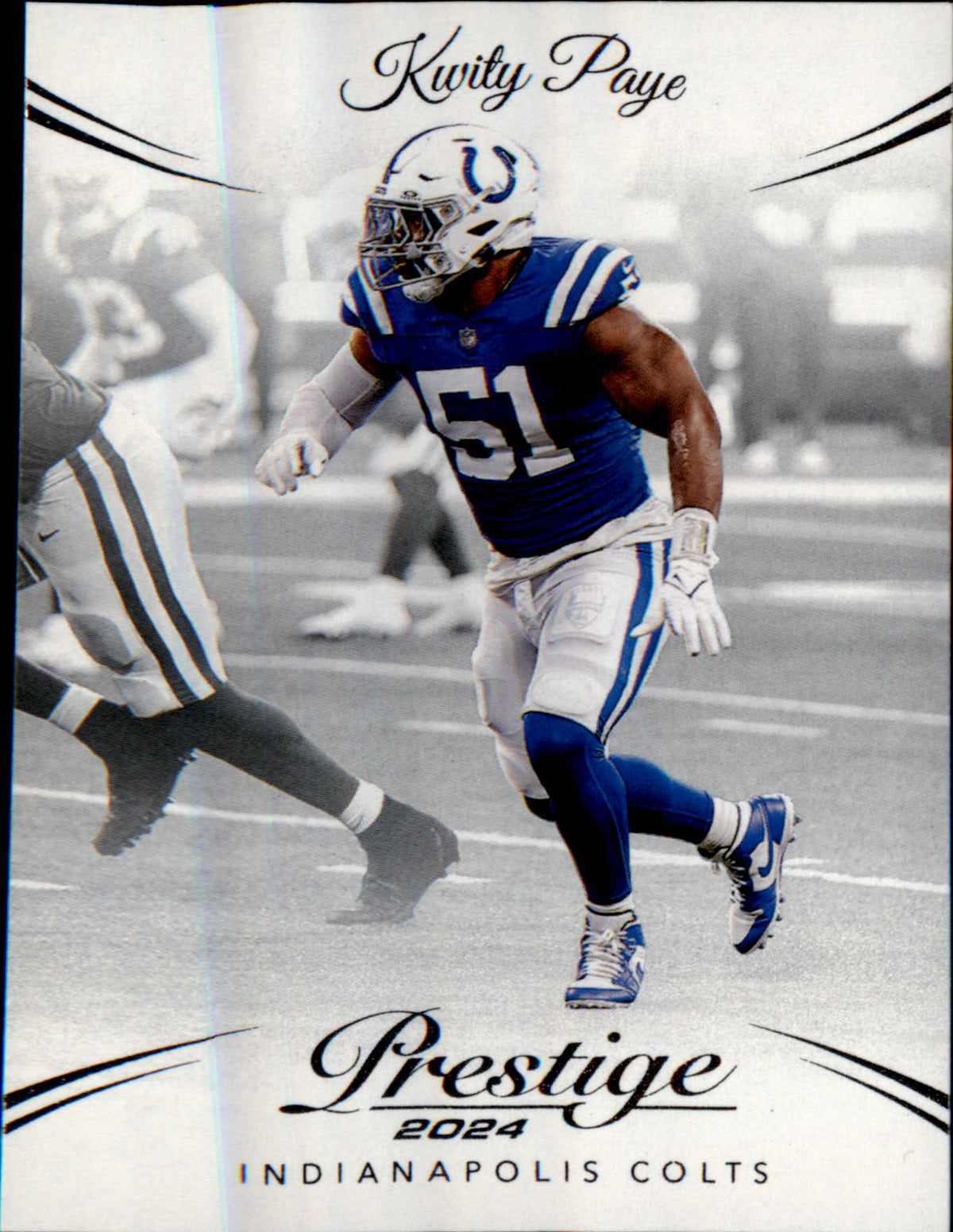 2024 Panini Prestige #130 Kwity Paye - Veteran Sports Cards FL