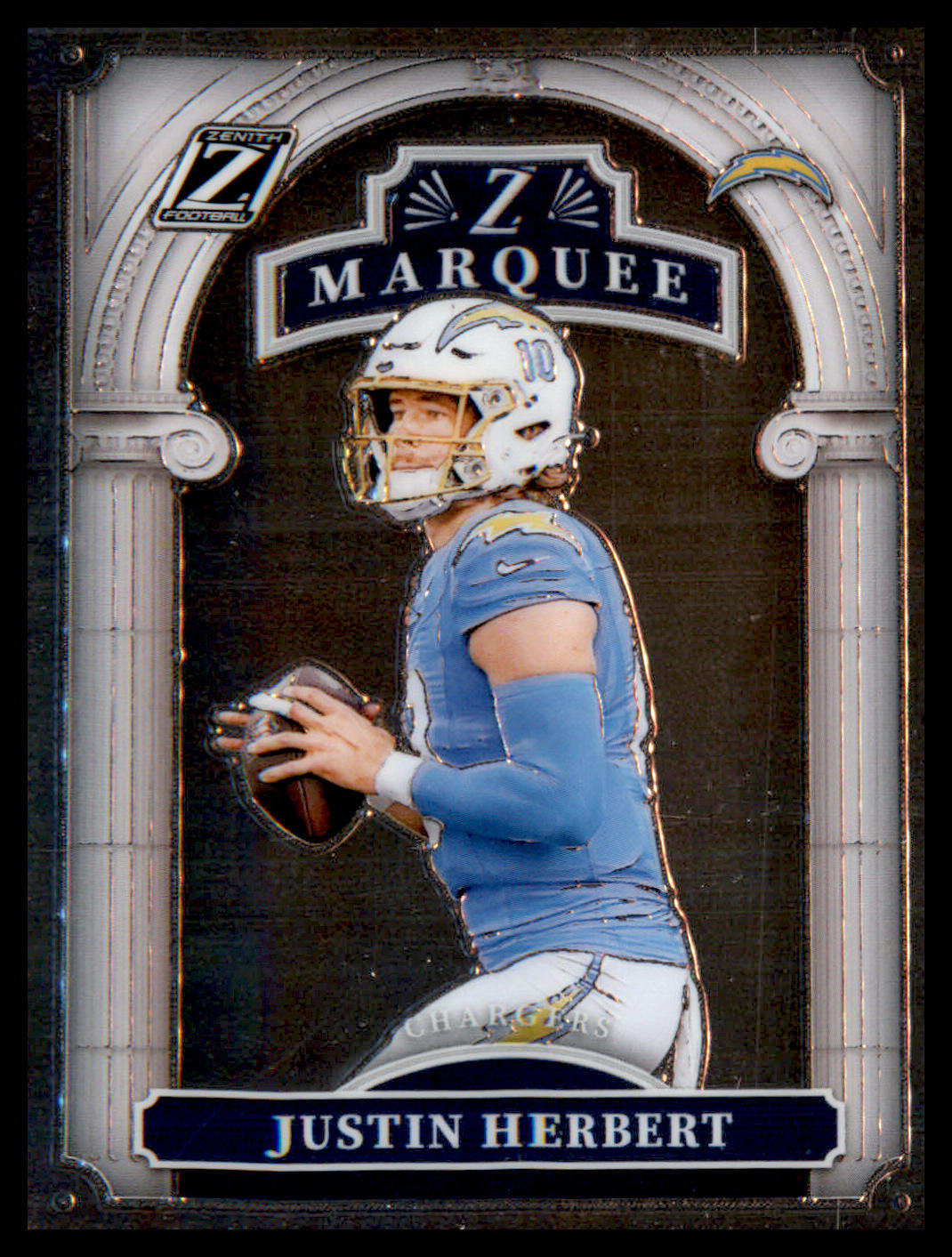 2024 Panini Zenith Z Marquee #25 Justin Herbert - Veteran Sports Cards FL