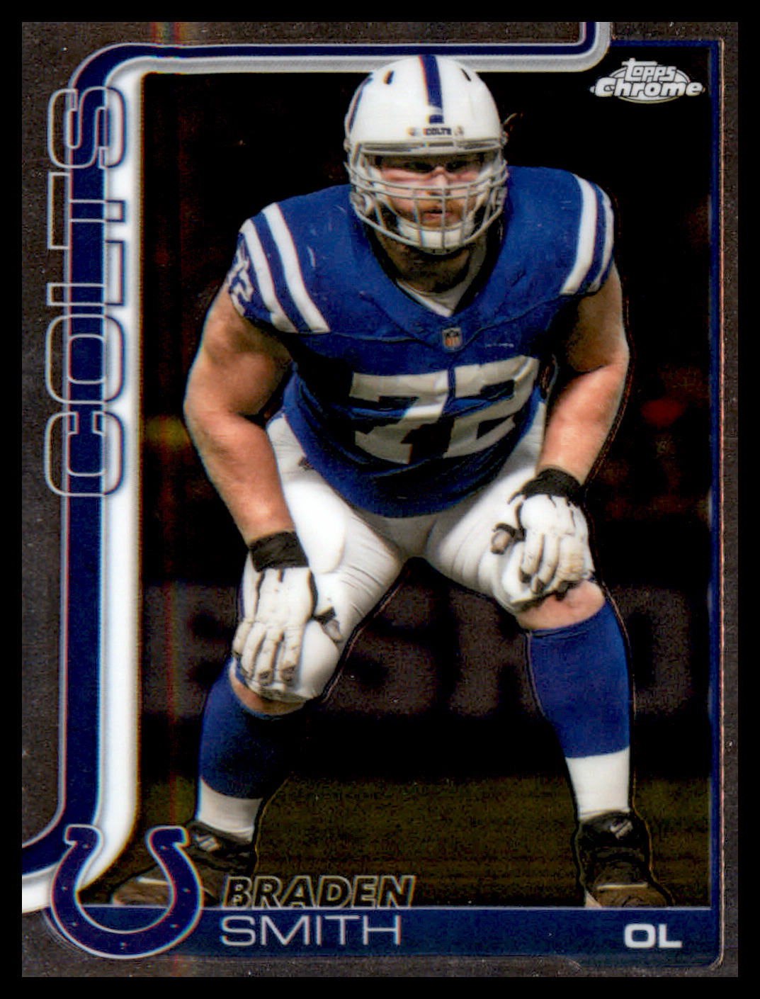 2025 Topps Chrome #134 Braden Smith - Veteran Sports Cards FL