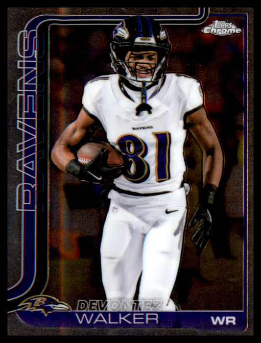 2025 Topps Chrome #26 Devontez Walker - Veteran Sports Cards FL