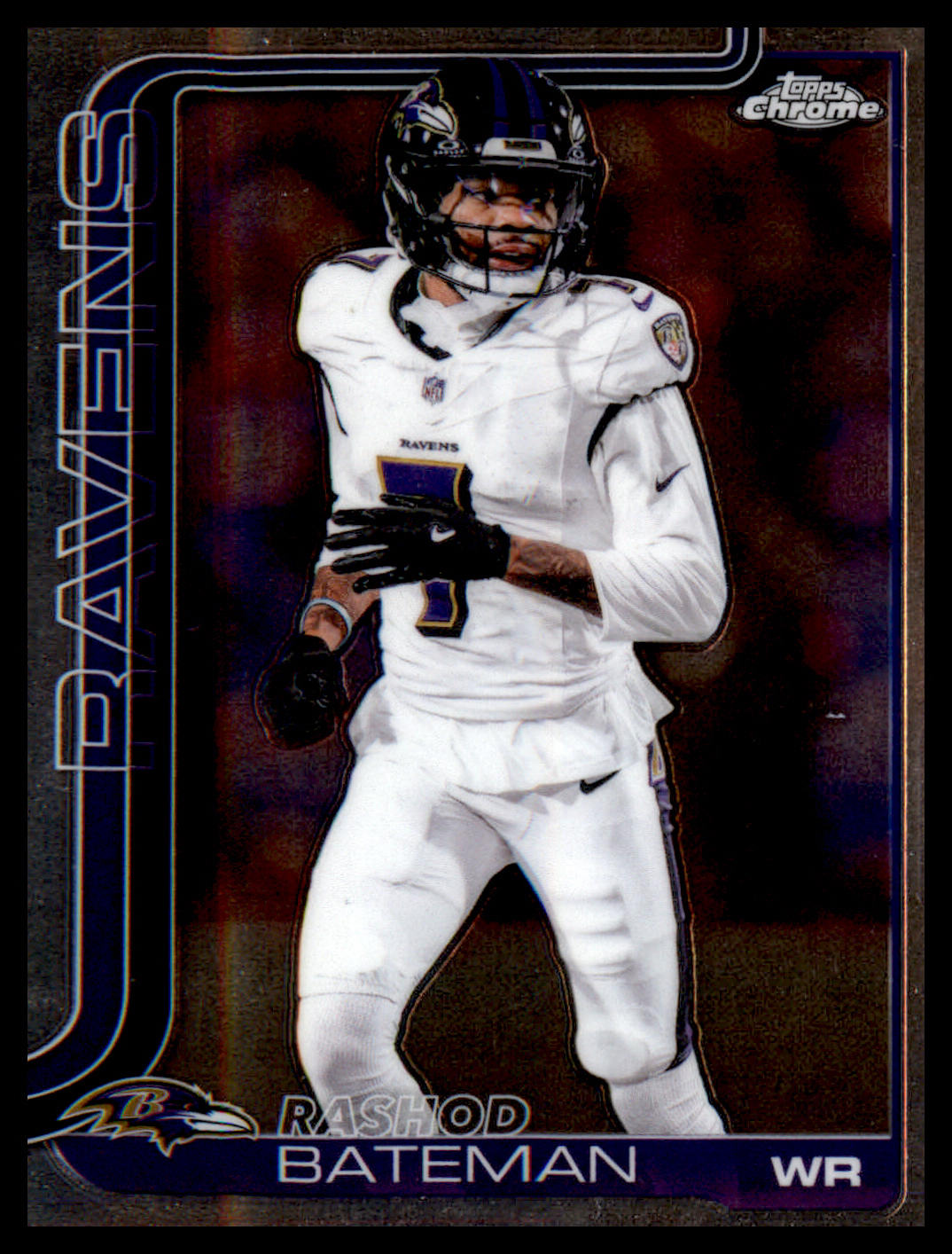 2025 Topps Chrome #21 Rashod Bateman - Veteran Sports Cards FL