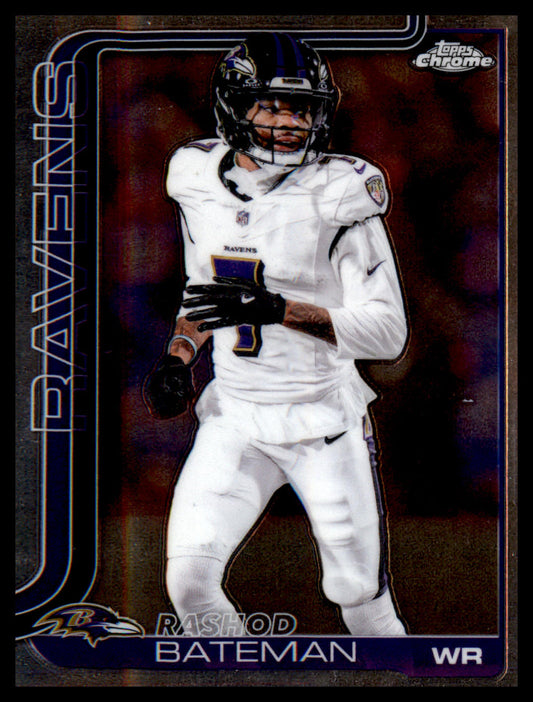 2025 Topps Chrome #21 Rashod Bateman - Veteran Sports Cards FL