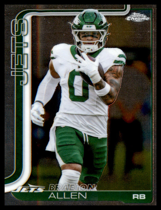 2025 Topps Chrome #240 Braelon Allen - Veteran Sports Cards FL