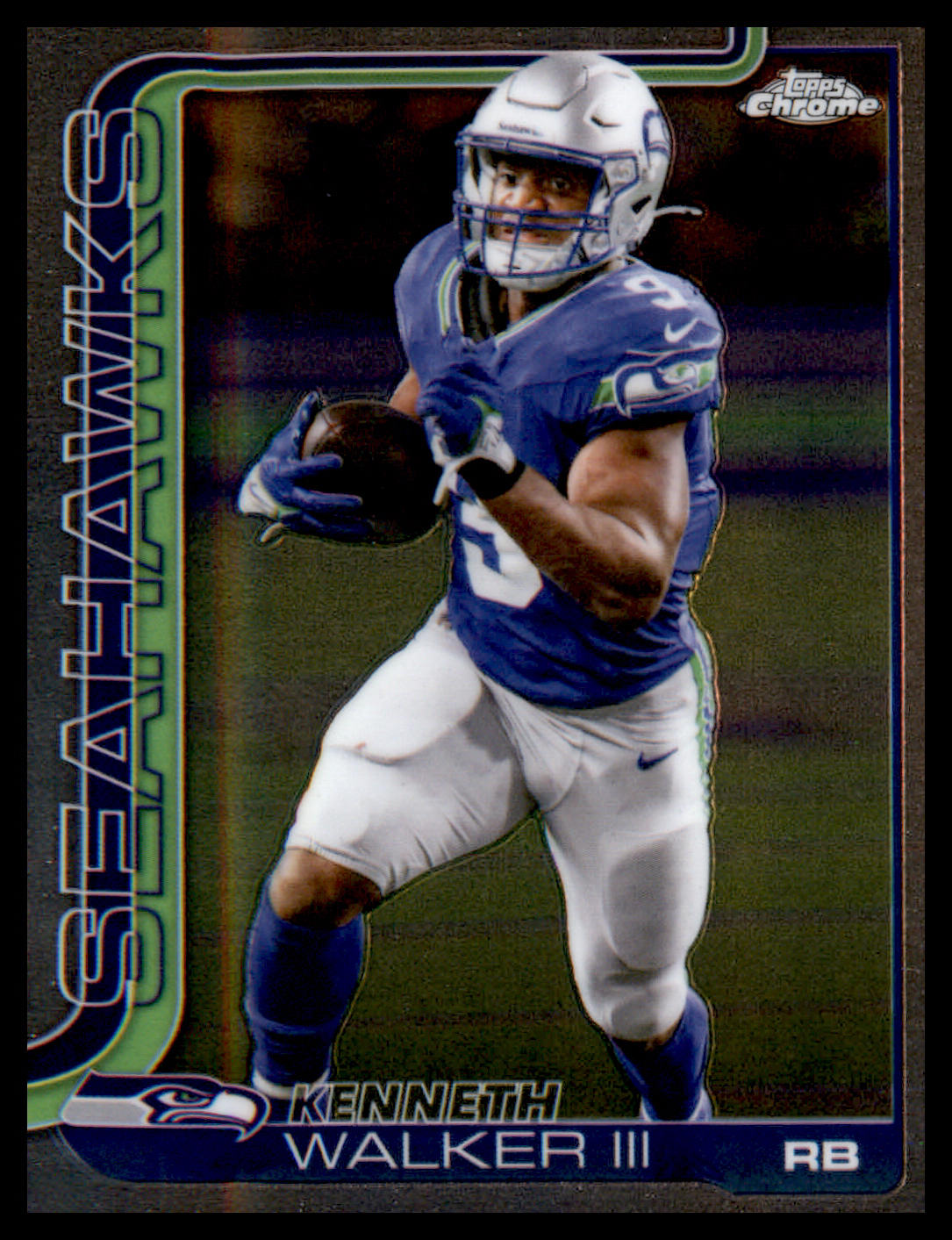 2025 Topps Chrome #276 Kenneth Walker III - Veteran Sports Cards FL