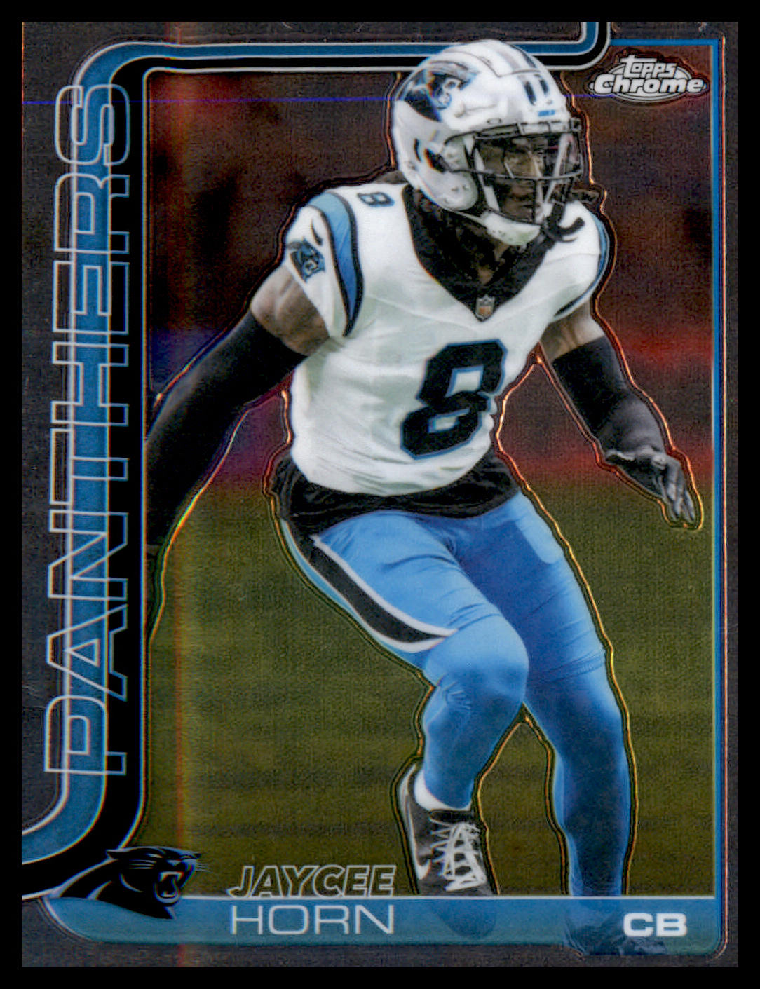2025 Topps Chrome #41 Jaycee Horn - Veteran Sports Cards FL