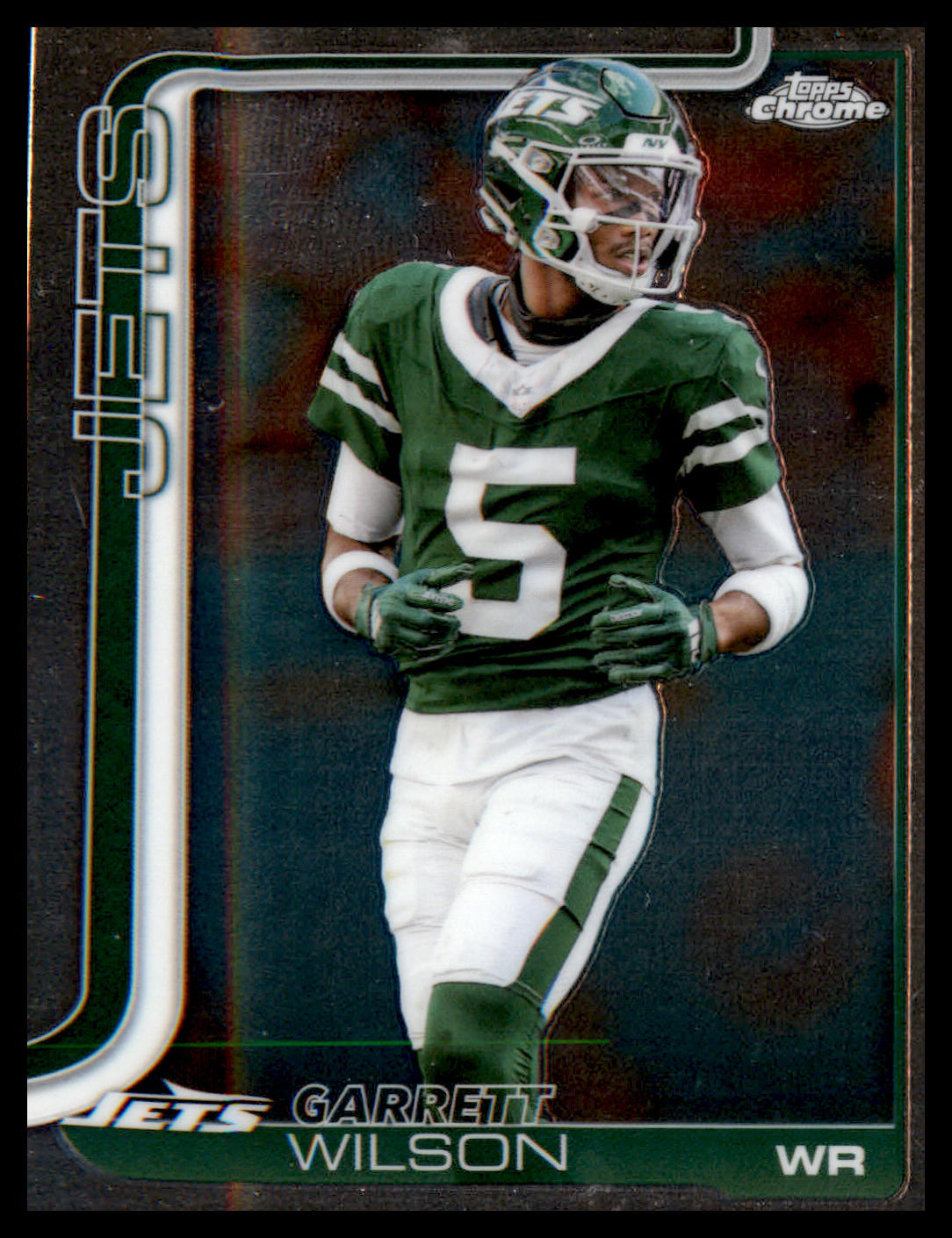 2025 Topps Chrome #235 Garrett Wilson - Veteran Sports Cards FL