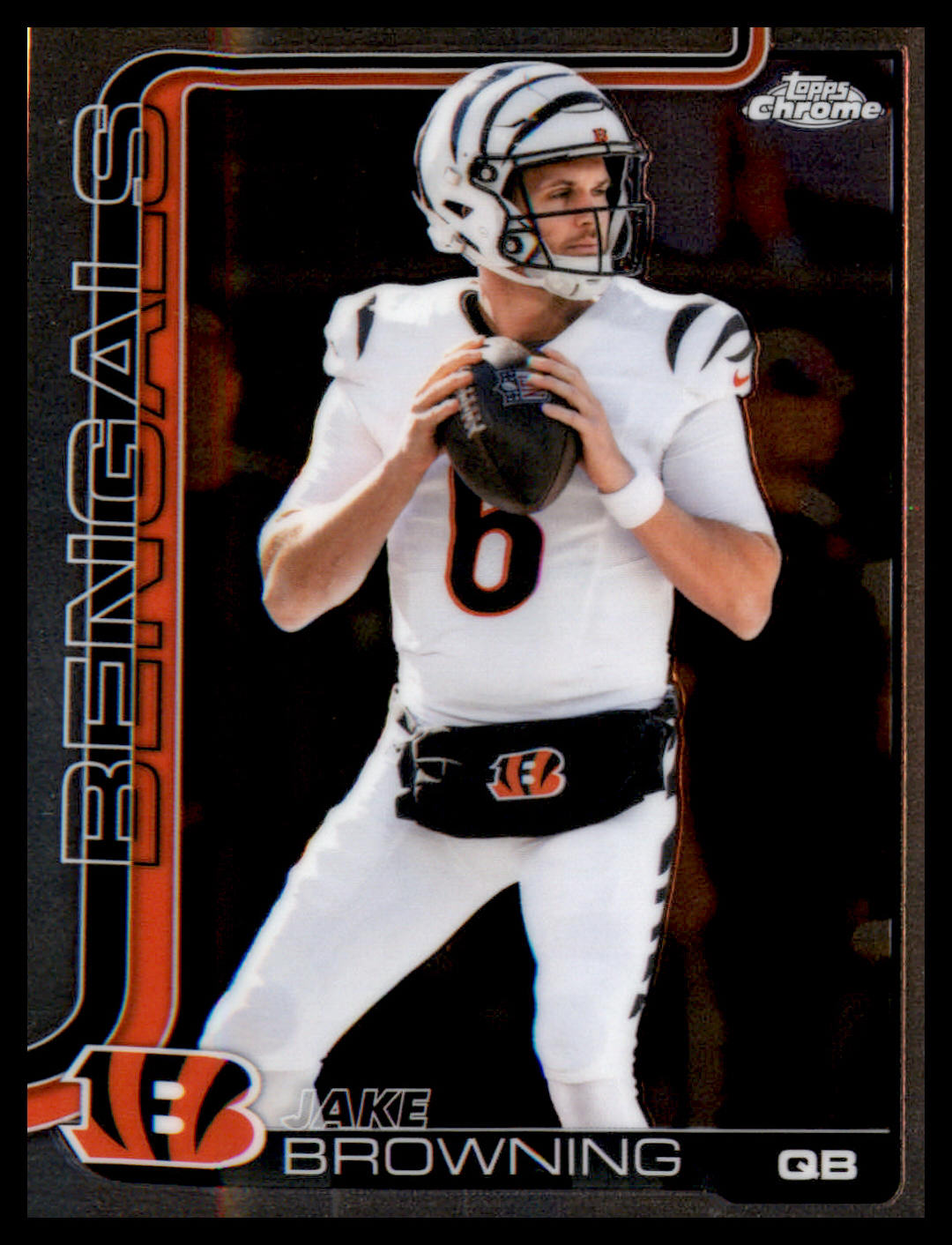 2025 Topps Chrome #63 Jake Browning - Veteran Sports Cards FL