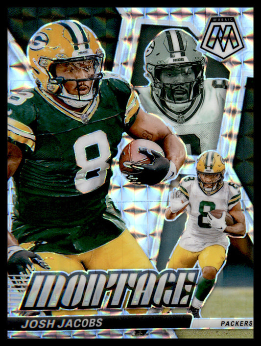 2024 Panini Mosaic Montage #M-17 Josh Jacobs