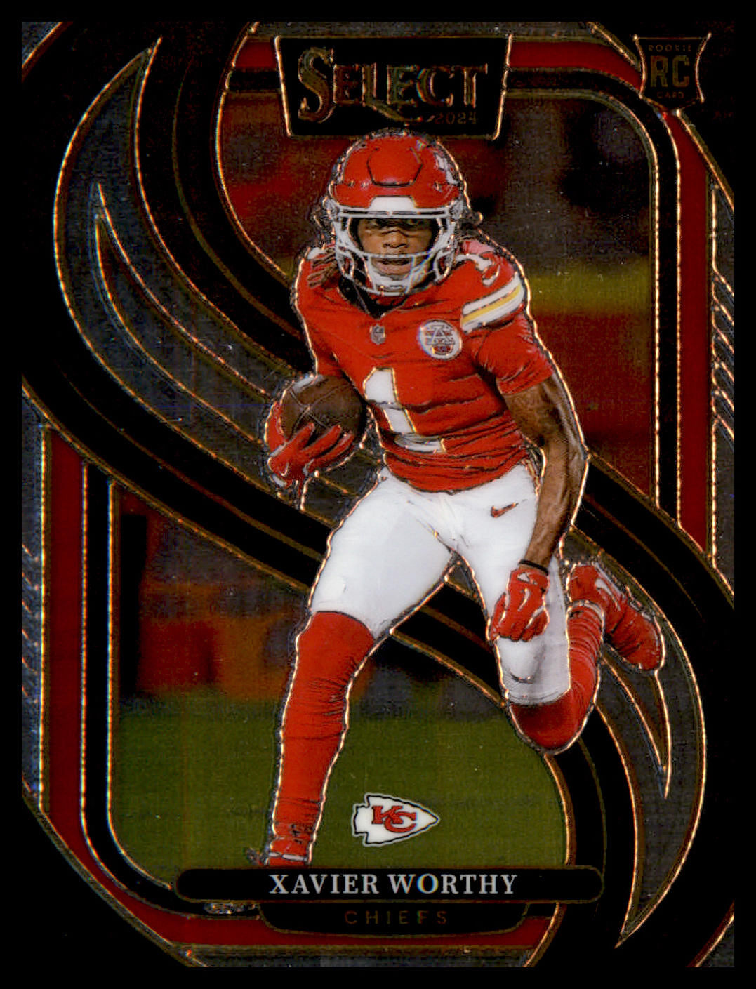 2024 Panini Select #119 Xavier Worthy Rookie Rookie - Veteran Sports Cards FL