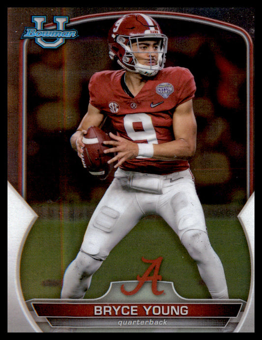 2022 Bowman University Chrome Refractor #1 Bryce Young