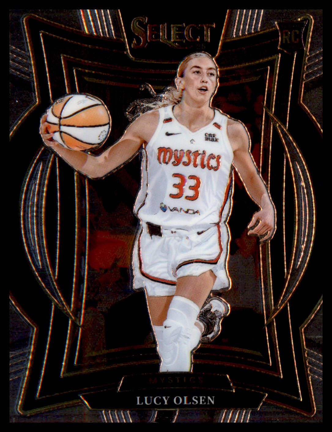 2025 Panini Select WNBA #40 Lucy Olsen Rookie Rookie - Veteran Sports Cards FL