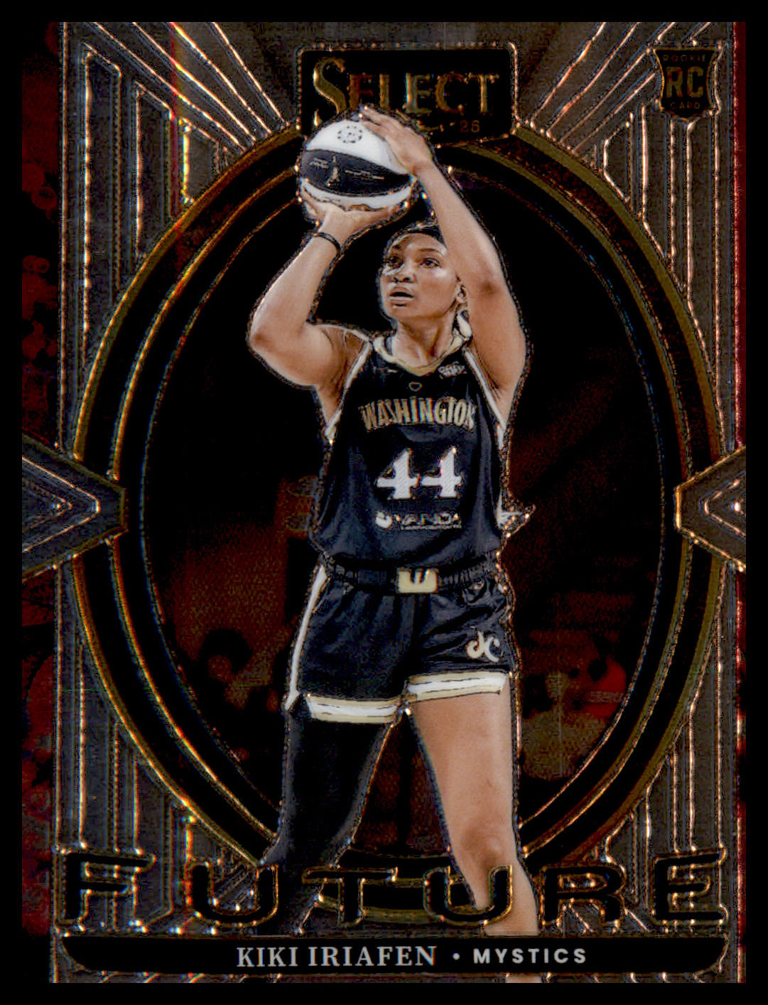 2025 Panini Select WNBA Select Future #23 Kiki Iriafen - Veteran Sports Cards FL