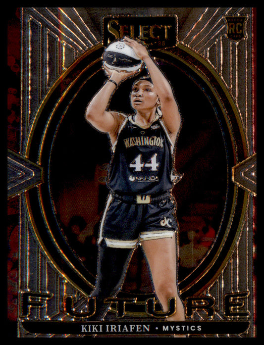 2025 Panini Select WNBA Select Future #23 Kiki Iriafen - Veteran Sports Cards FL