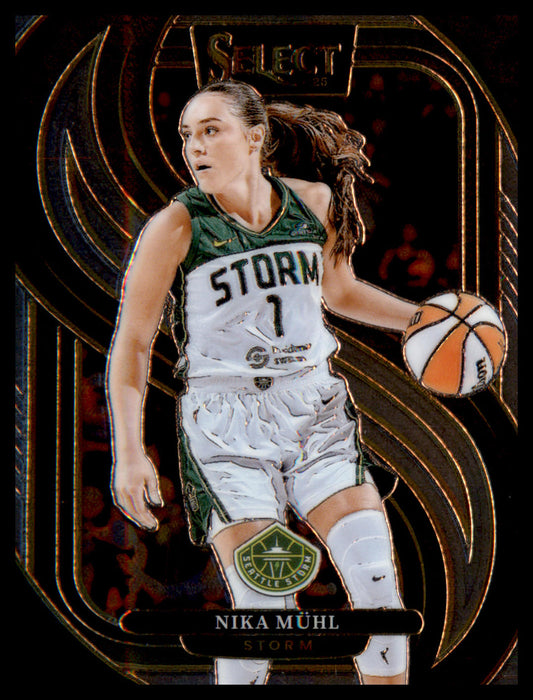 2025 Panini Select WNBA #178 Nika Muhl - Veteran Sports Cards FL