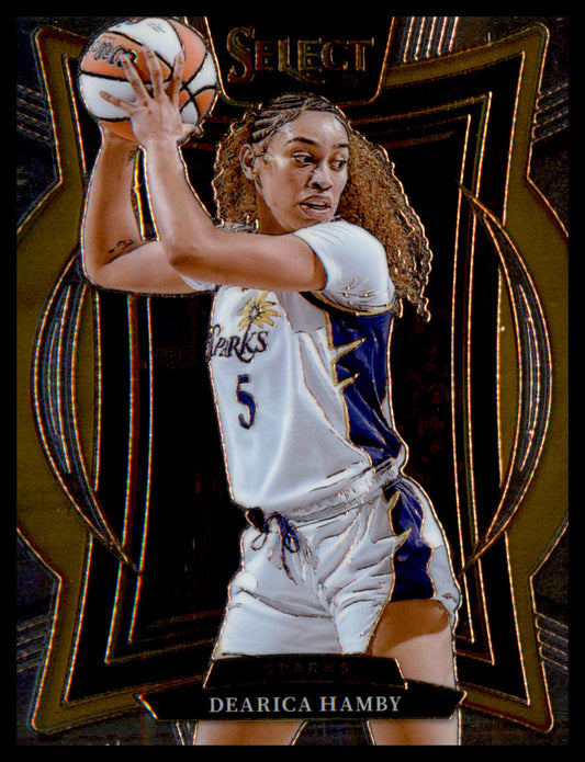 2025 Panini Select WNBA #10 Dearica Hamby - Veteran Sports Cards FL