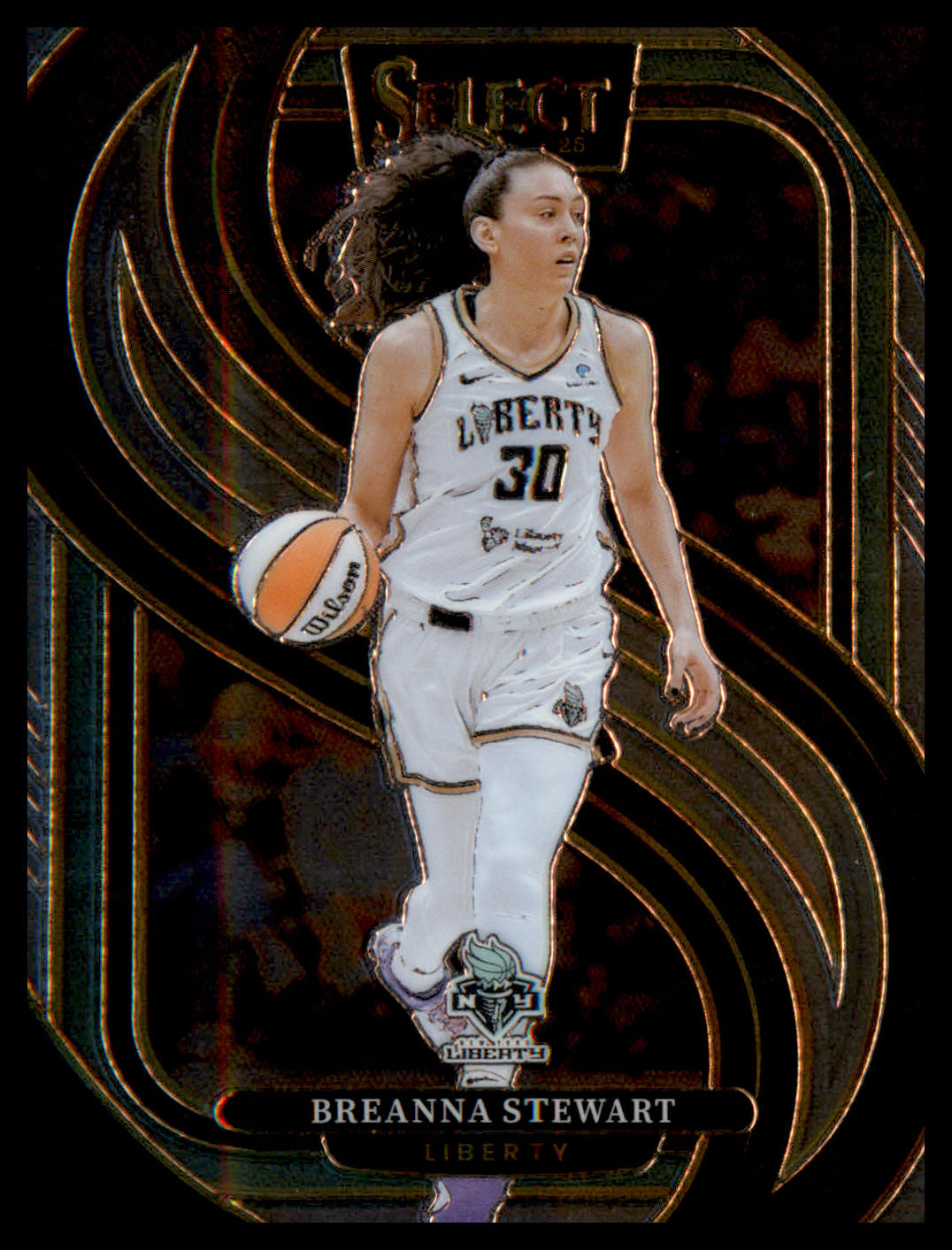 2025 Panini Select WNBA #163 Breanna Stewart - Veteran Sports Cards FL