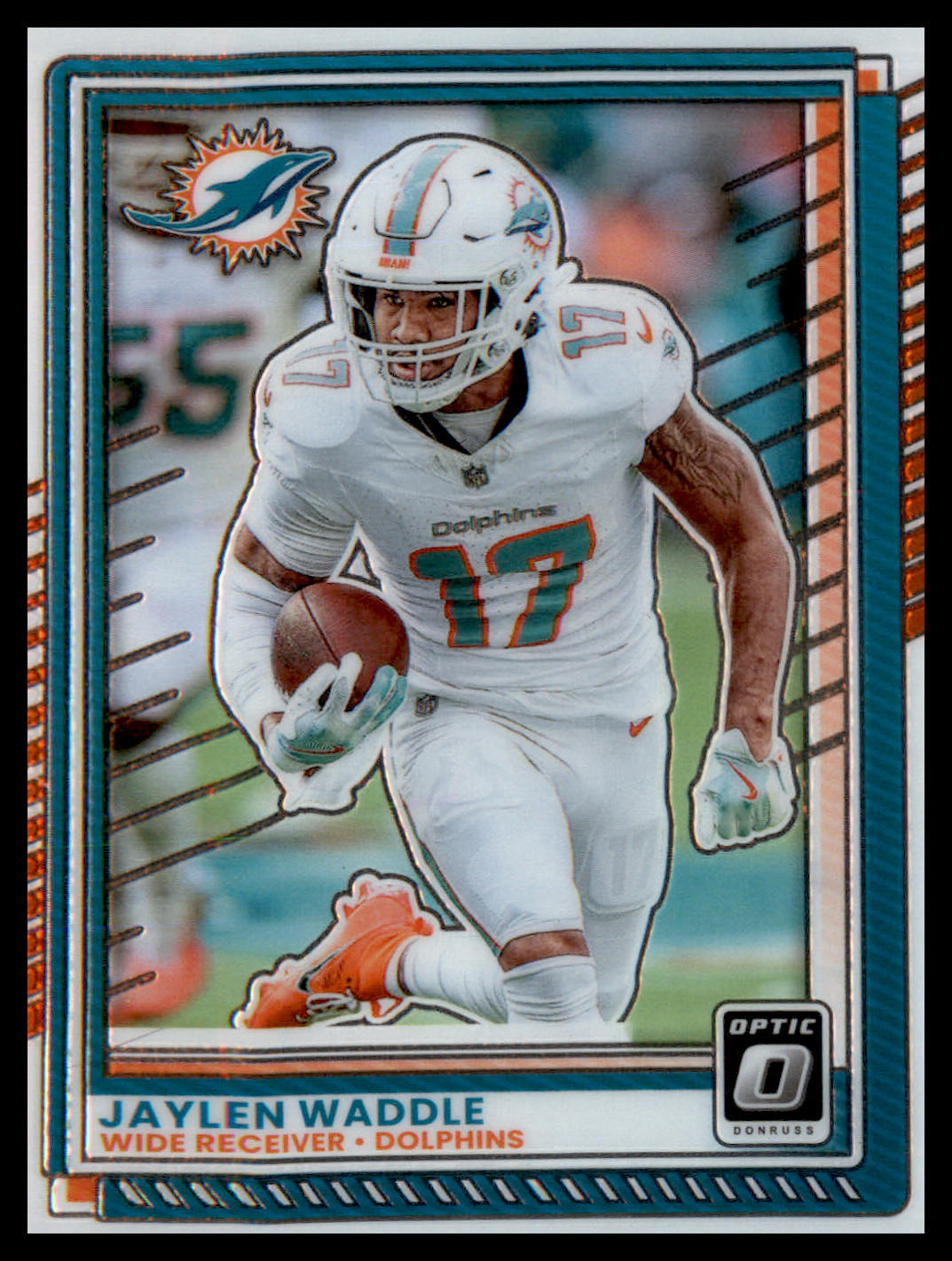 2025 Donruss Optic #160 Jaylen Waddle - Veteran Sports Cards FL